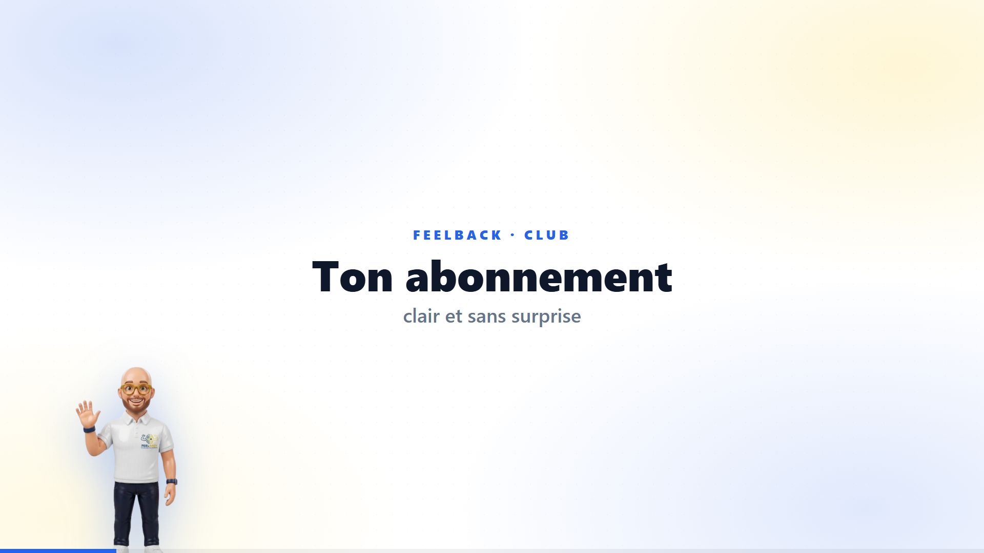 Aperçu du tuto Je gère mon abonnement