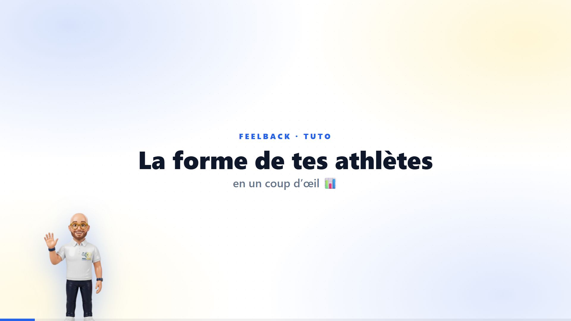 Aperçu du tuto Je vois l'état de forme de mes athlètes