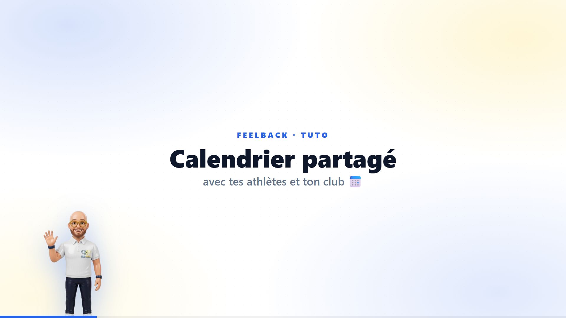 Aperçu du tuto Calendrier partagé